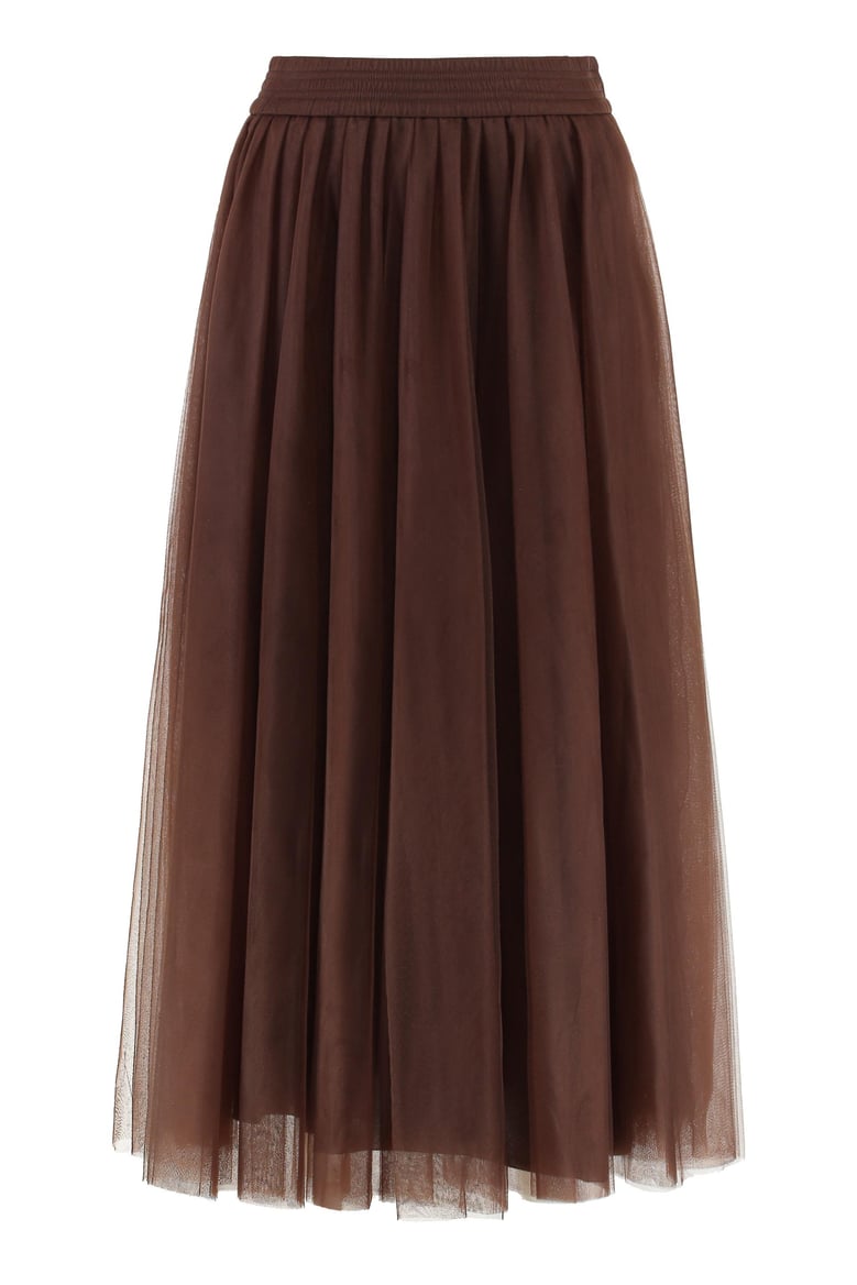 tulle wide skirt by Selfnex