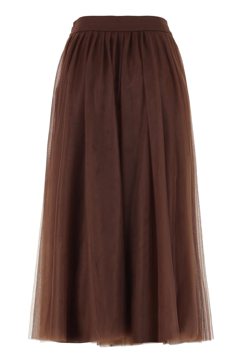 tulle wide skirt by Selfnex