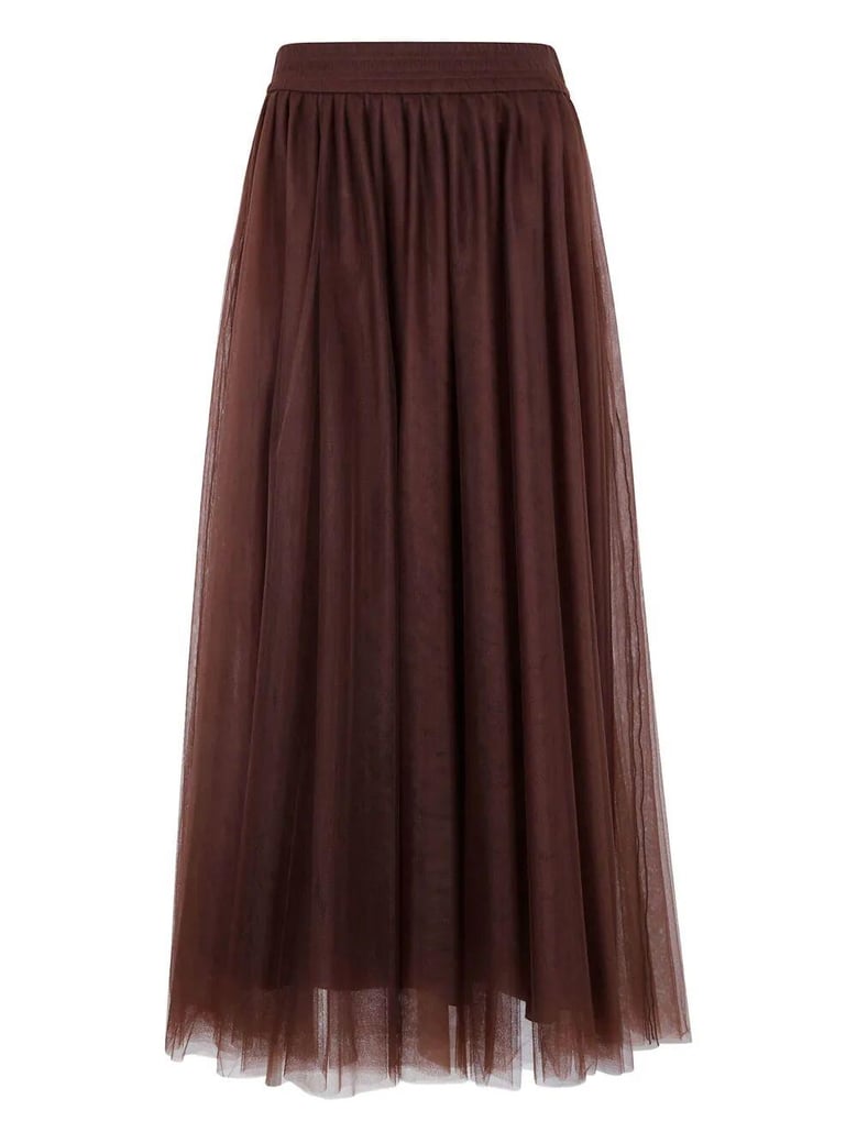tulle wide skirt by Selfnex