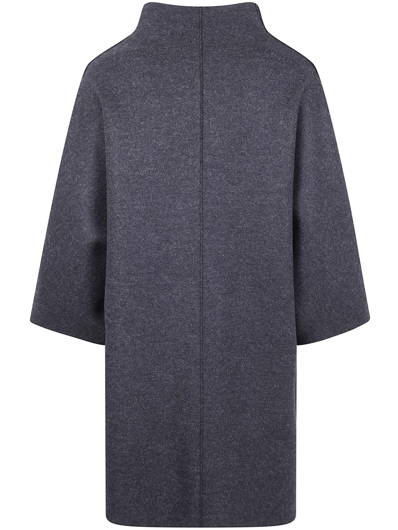 women kimono mantle pressed wool by Selfnex