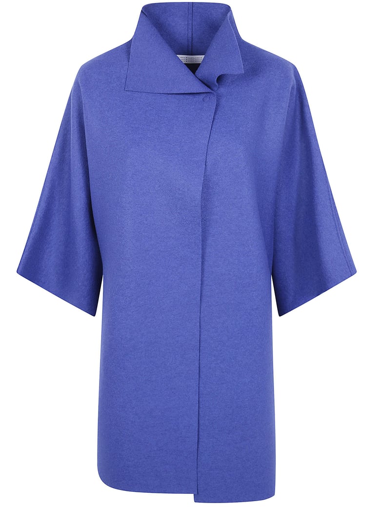 women kimono mantle pressed wool by Selfnex