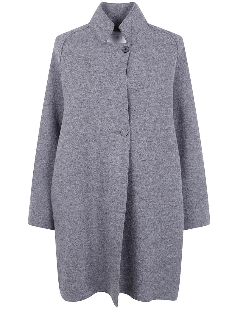 women raglan cape boiled wool by Selfnex