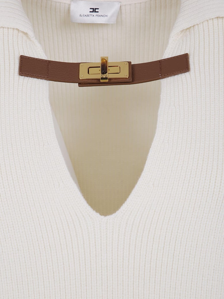 polo neck sweater by Selfnex
