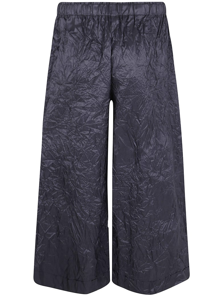 pantalone pigiama waisted silk trousers by Selfnex