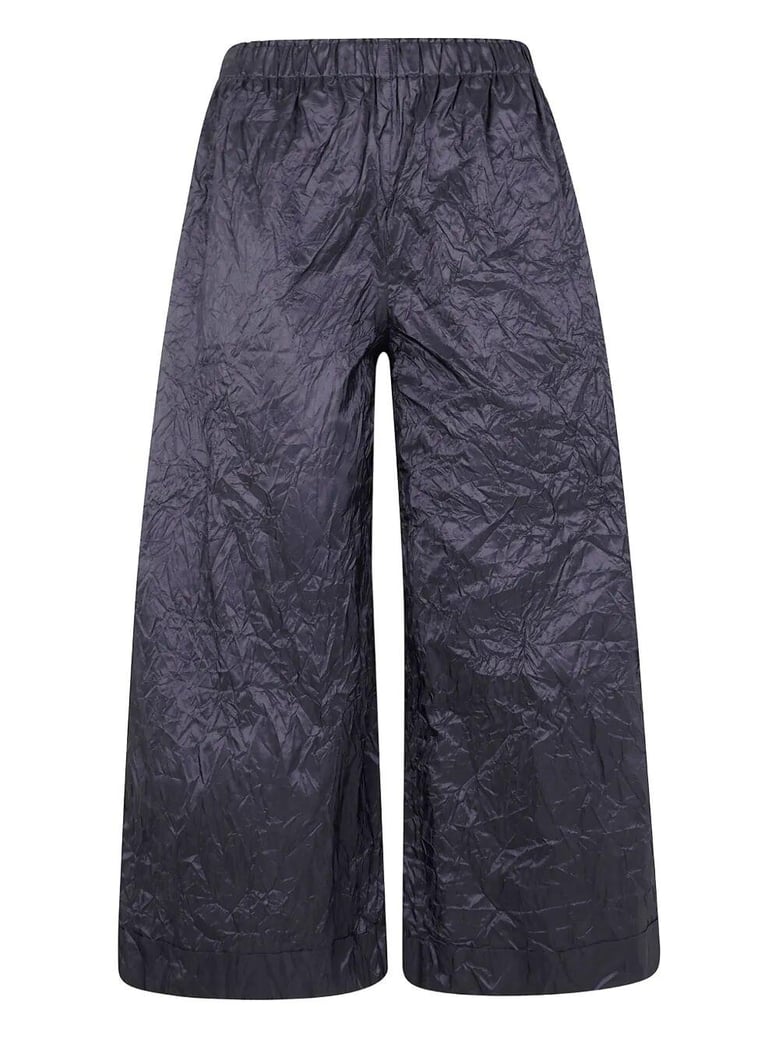 pantalone pigiama waisted silk trousers by Selfnex