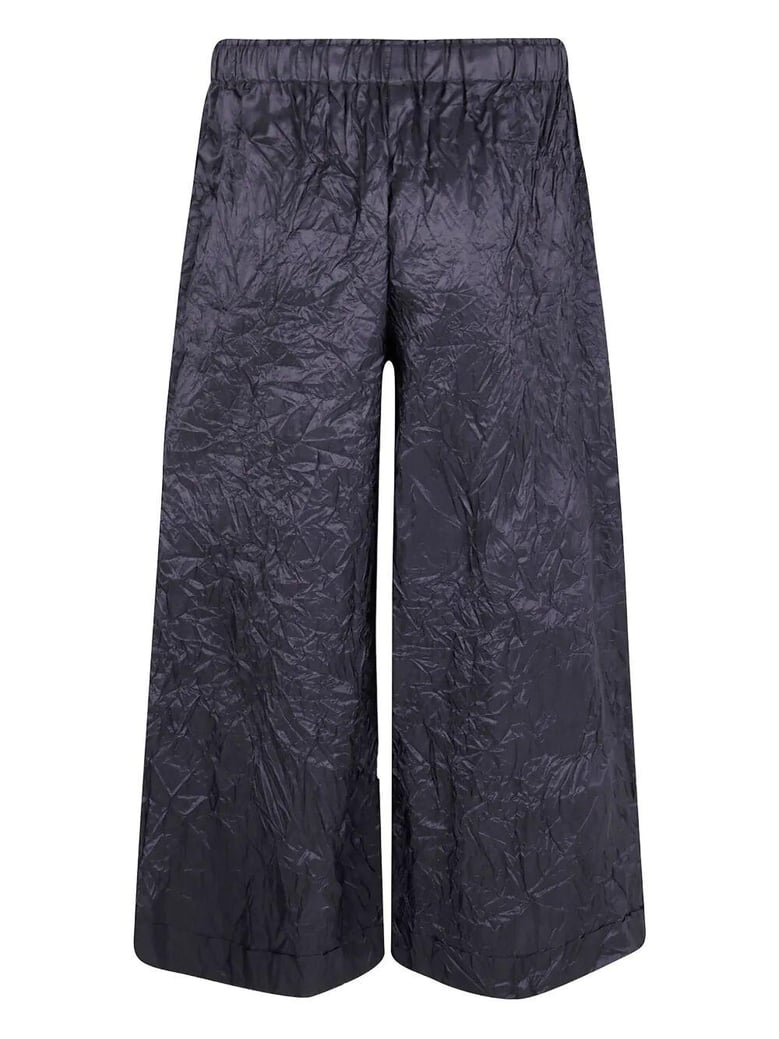 pantalone pigiama waisted silk trousers by Selfnex