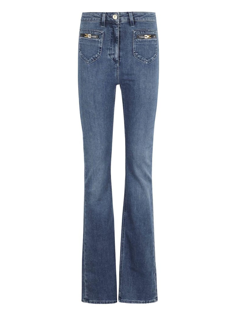 flared jeans by Selfnex