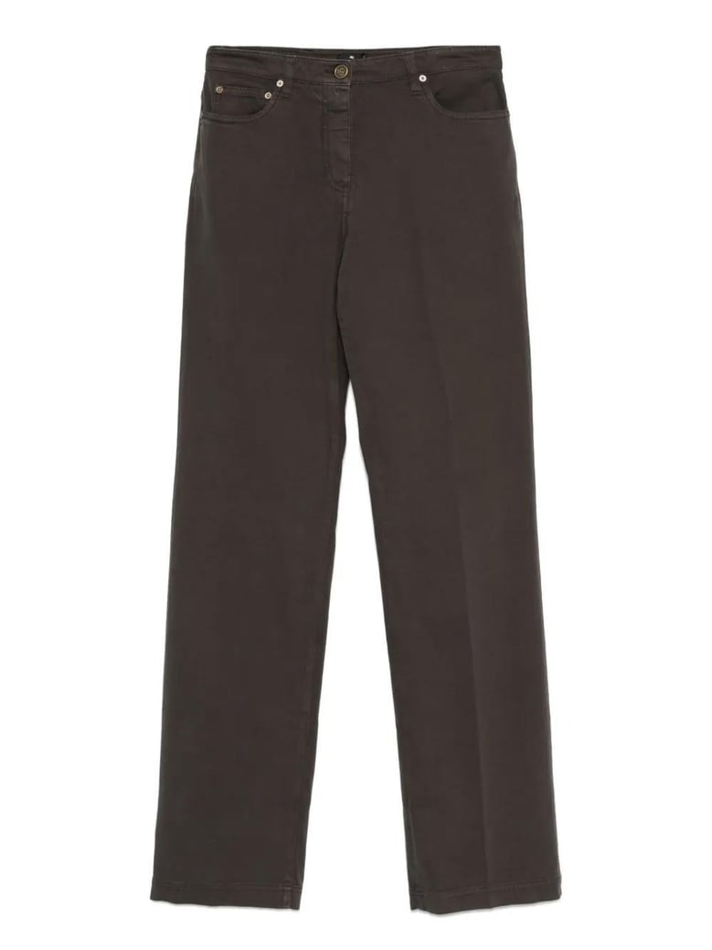 n0093 cotton elasthan pants by Selfnex