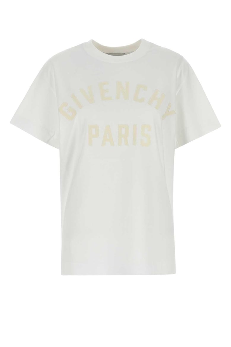white cotton oversize t-shirt by Selfnex