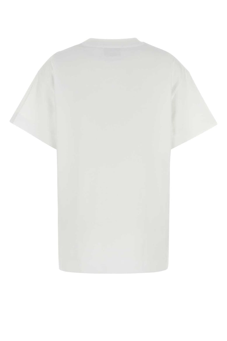 white cotton oversize t-shirt by Selfnex