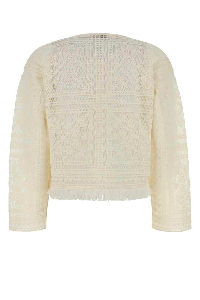white crochet kiss by the book sweater by Selfnex