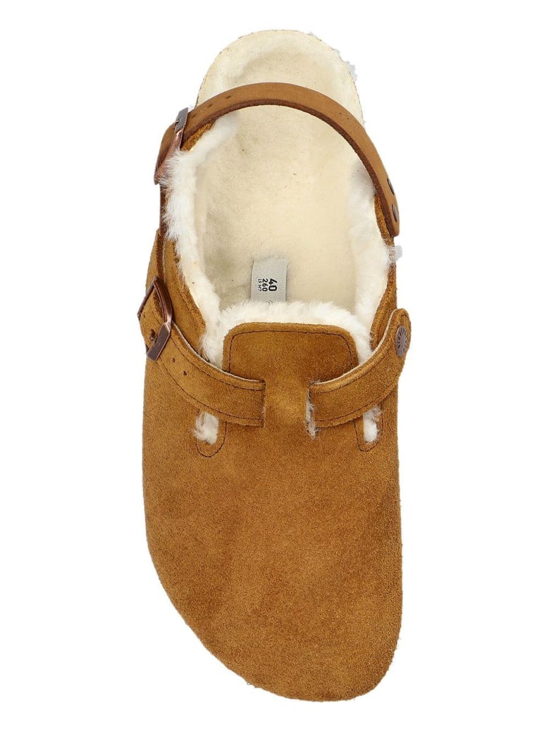 tokyo shearling sabot by Selfnex
