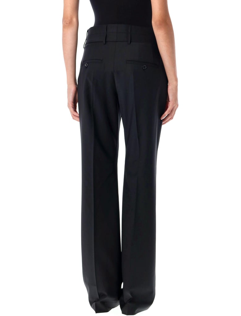 double waistband pants by Selfnex
