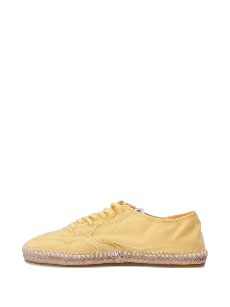 yellow sneakers by Selfnex