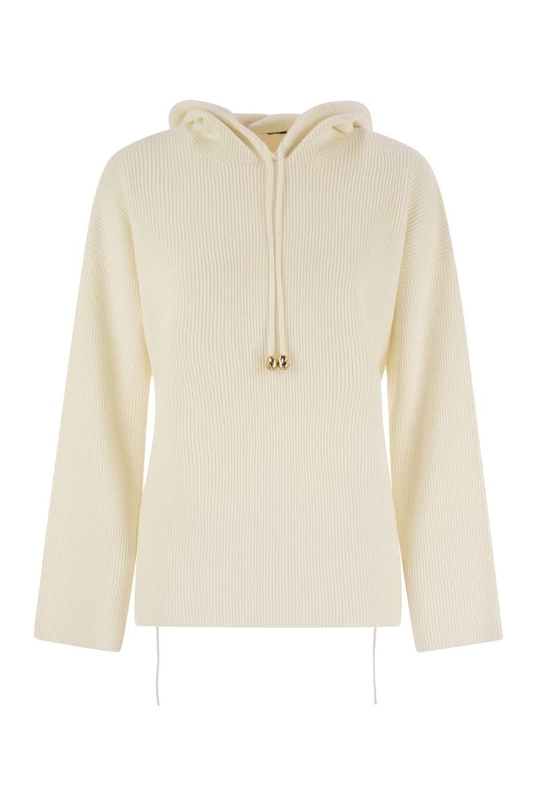 english rib co hooded sweater by Selfnex