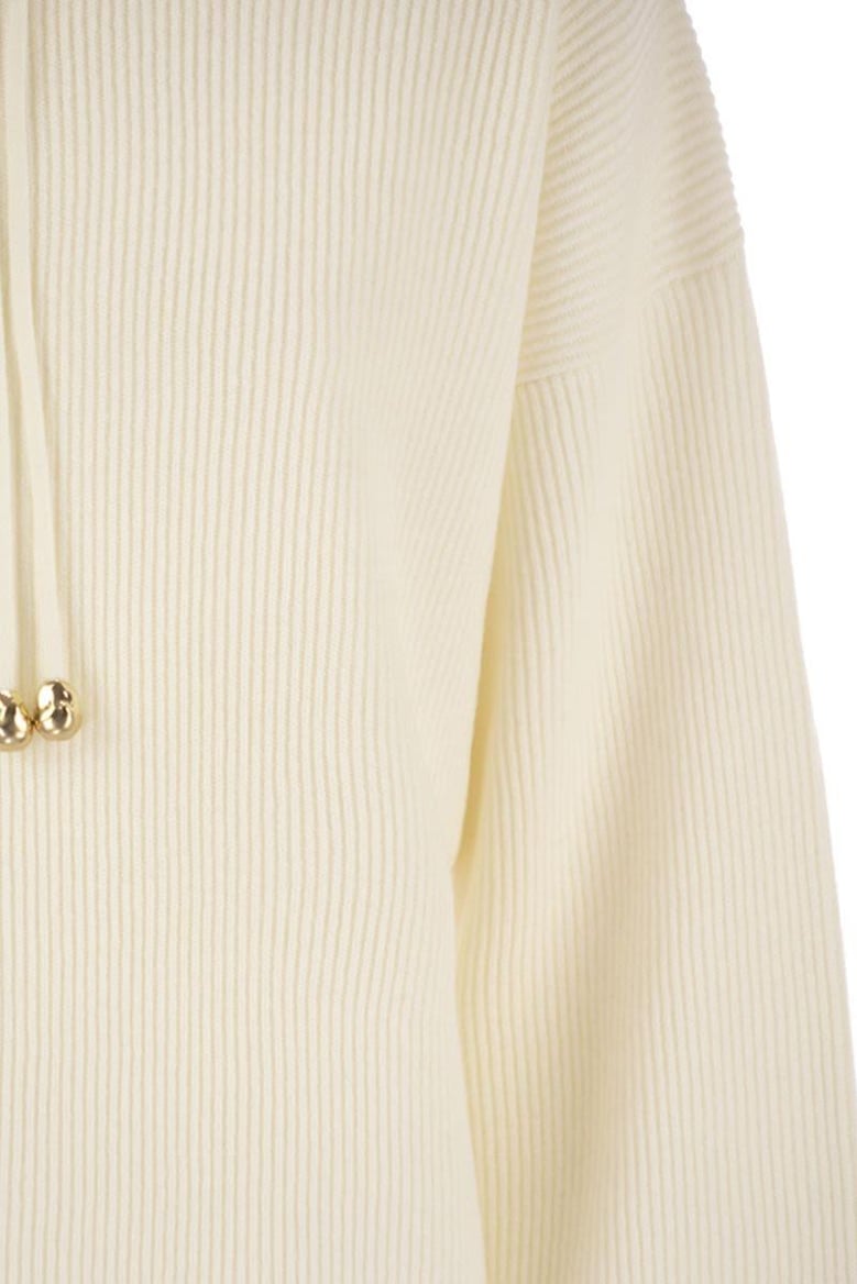 english rib co hooded sweater by Selfnex