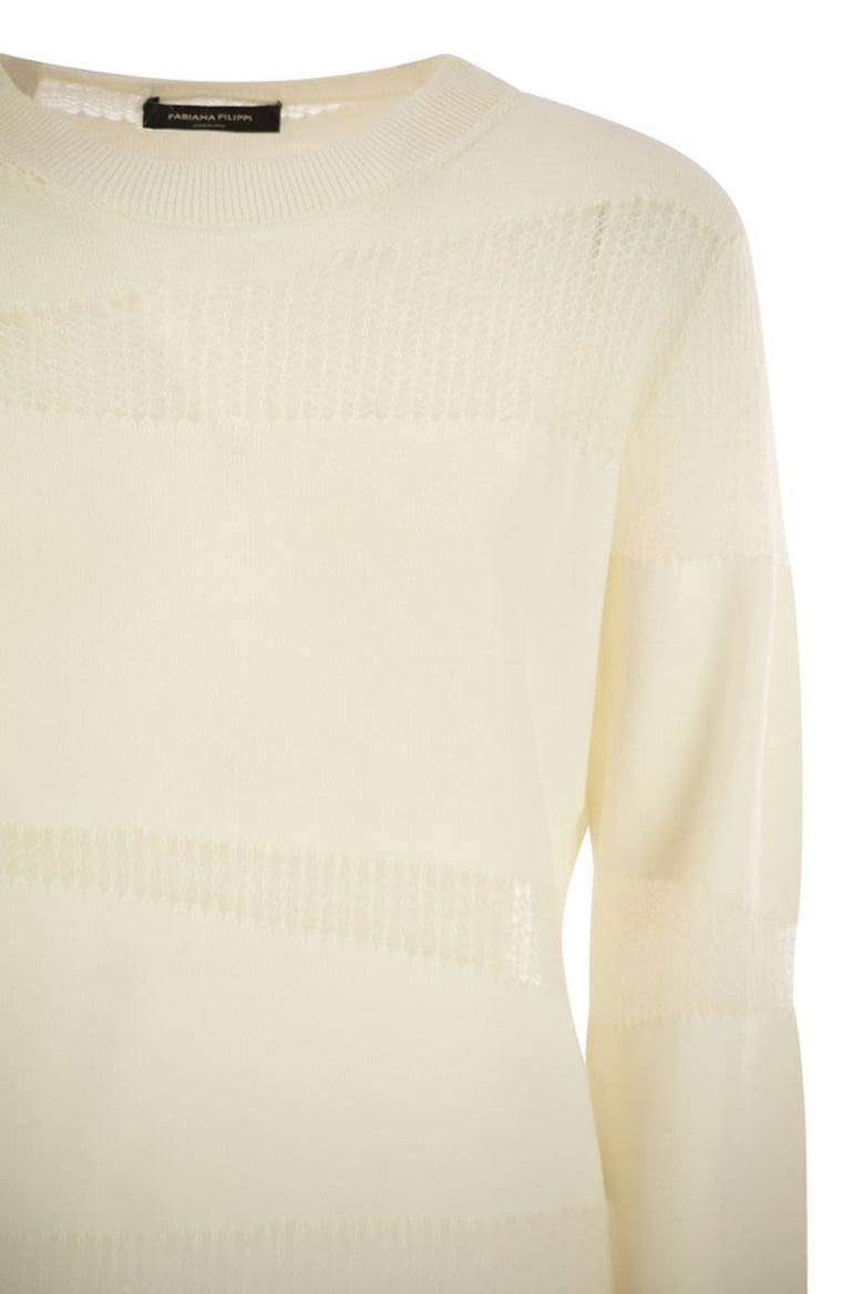 platinum boat neck sweater by Selfnex