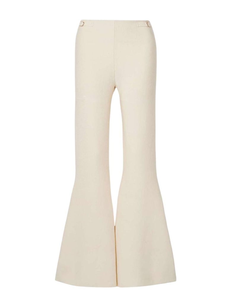 pantalon ayala acampanado marfil by Selfnex