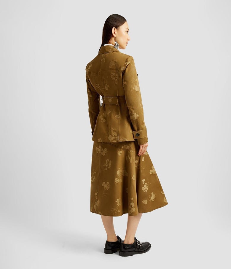 sahariana bolsillos/cinturon khaki by Selfnex