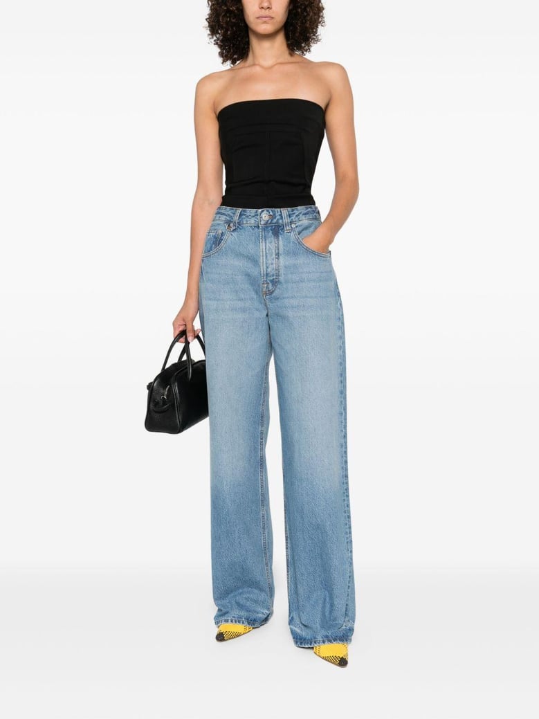 le de-nimes large jeans by Selfnex