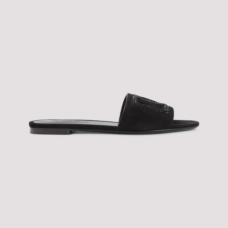 dg logo leather sandals by Selfnex