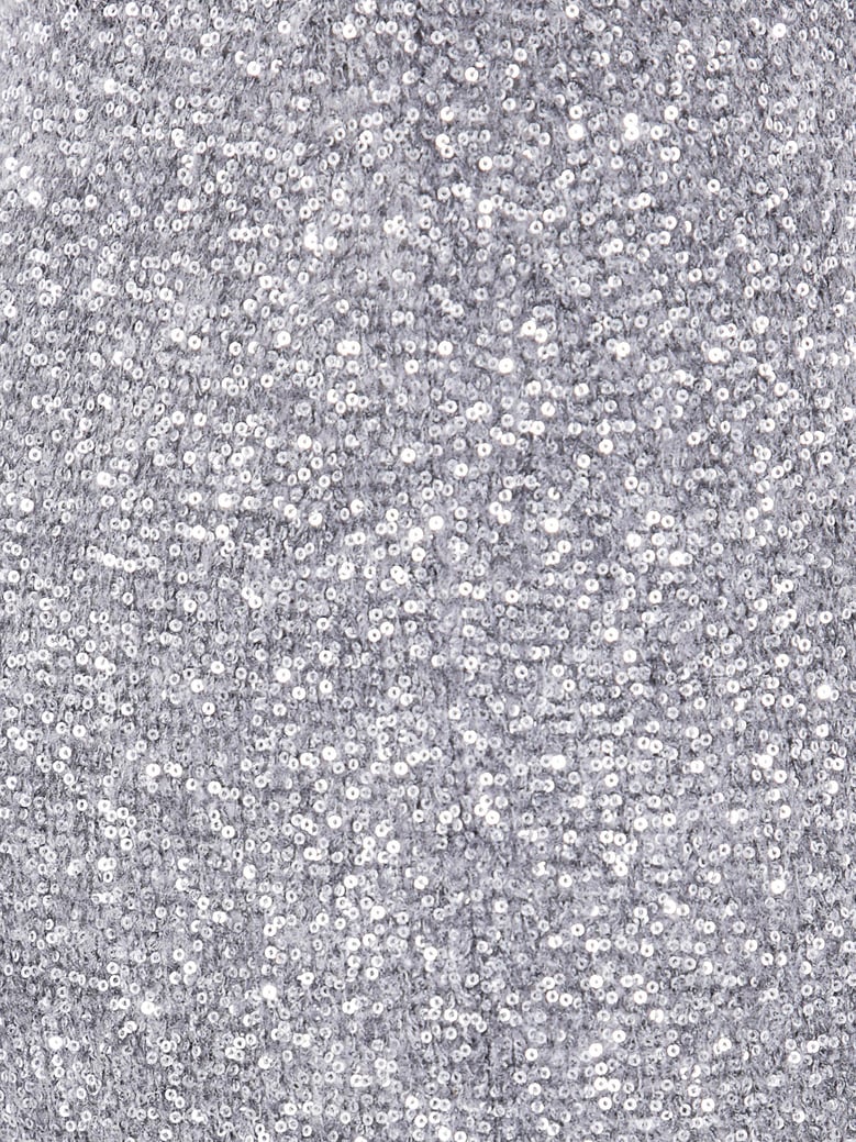 soft sequins straight skirt by Selfnex