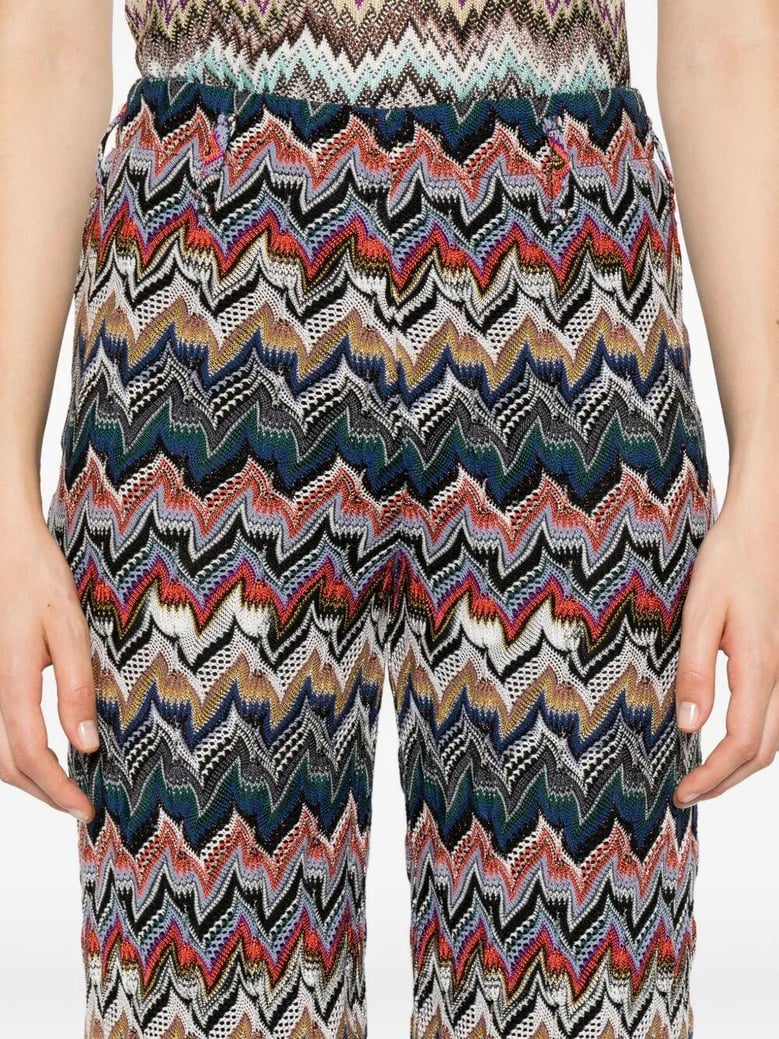 elastic waist trousers by Selfnex