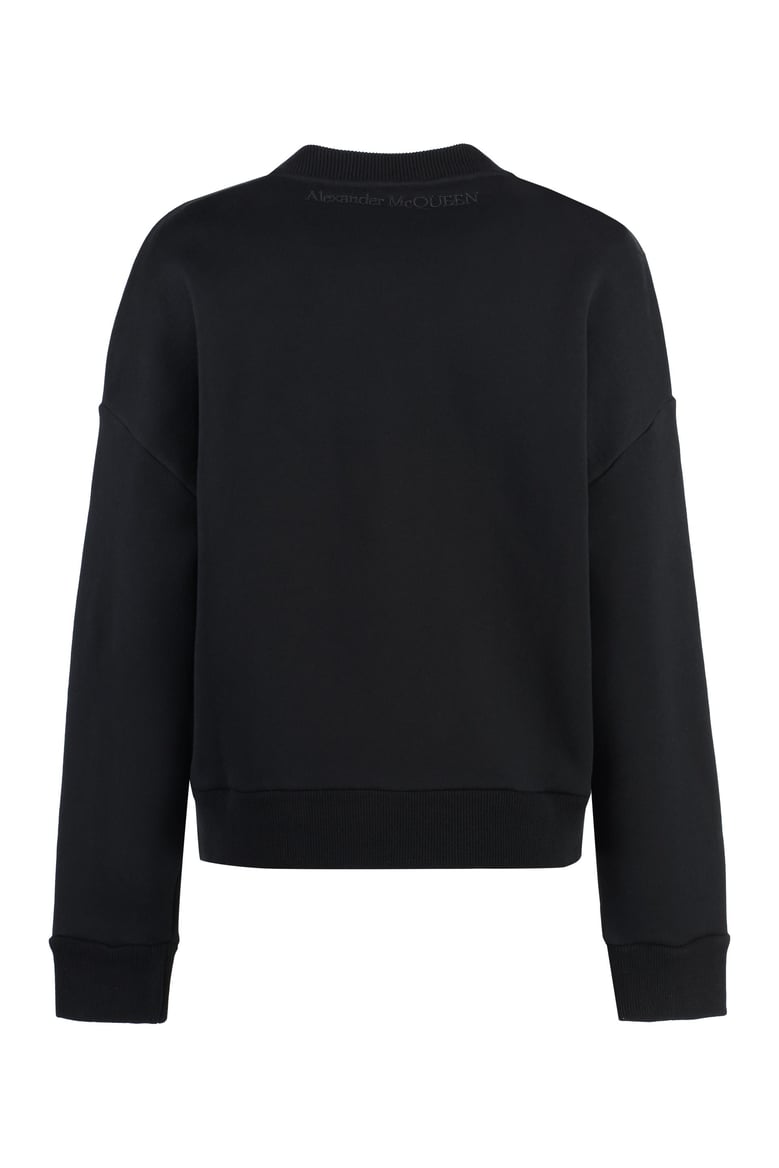 cotton crew-neck sweatshirt by Selfnex