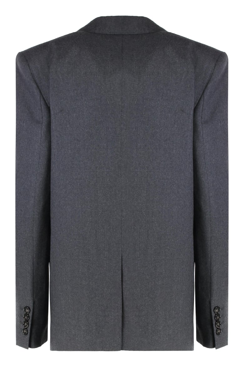 single-breasted one button jacket by Selfnex