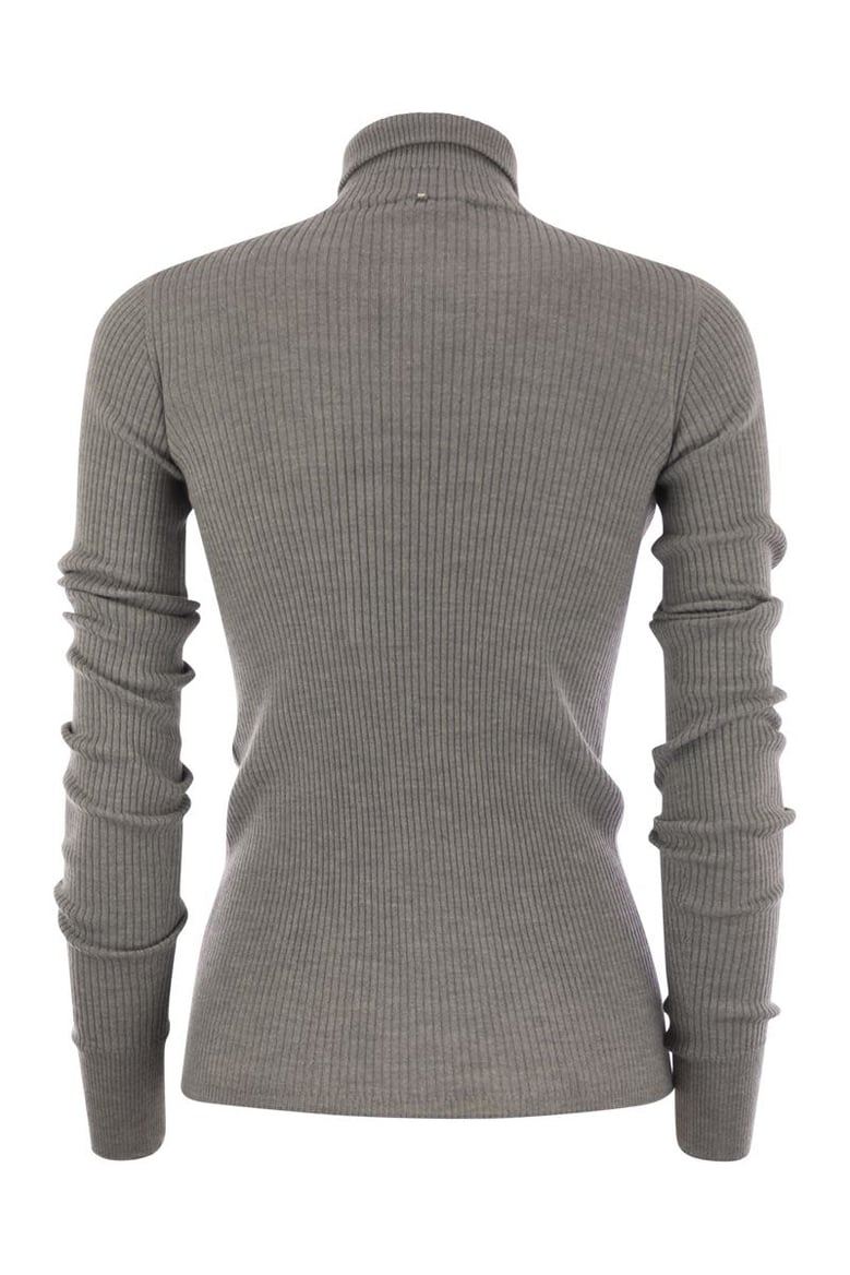 niagara - wool turtleneck jumper by Selfnex
