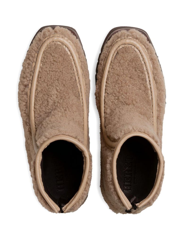 armenta low shearling boots by Selfnex