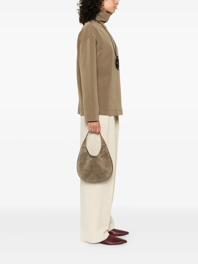 the small florence hobo in suede by Selfnex
