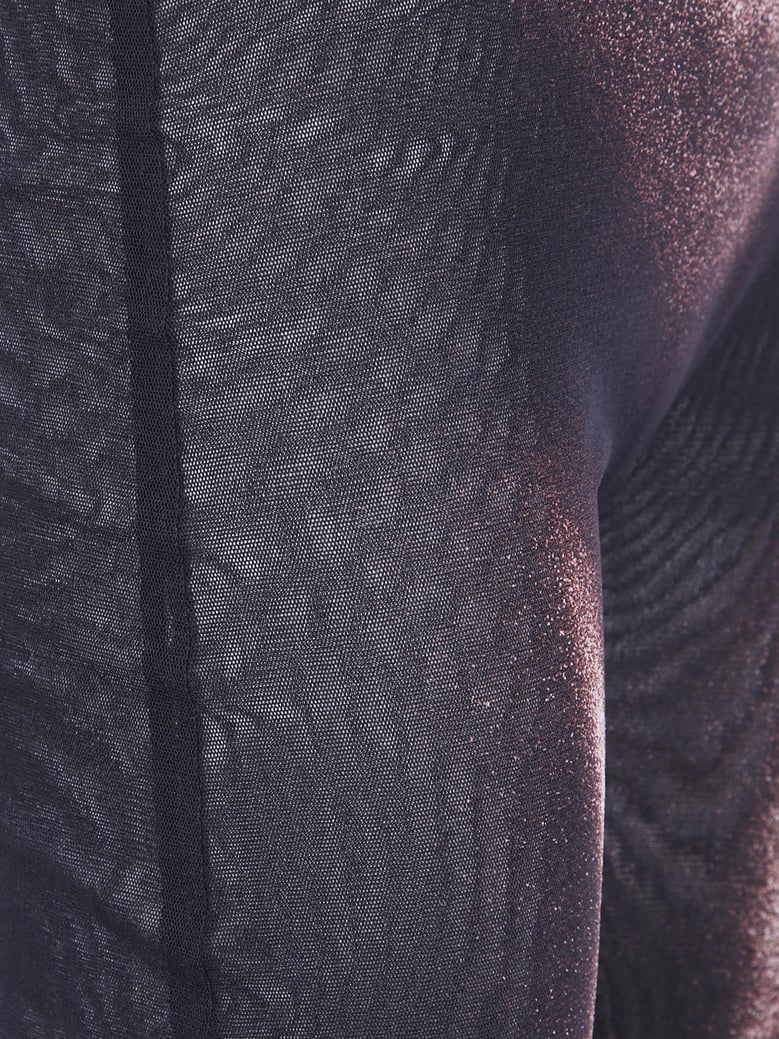 mesh straight trouser printed body dust by Selfnex