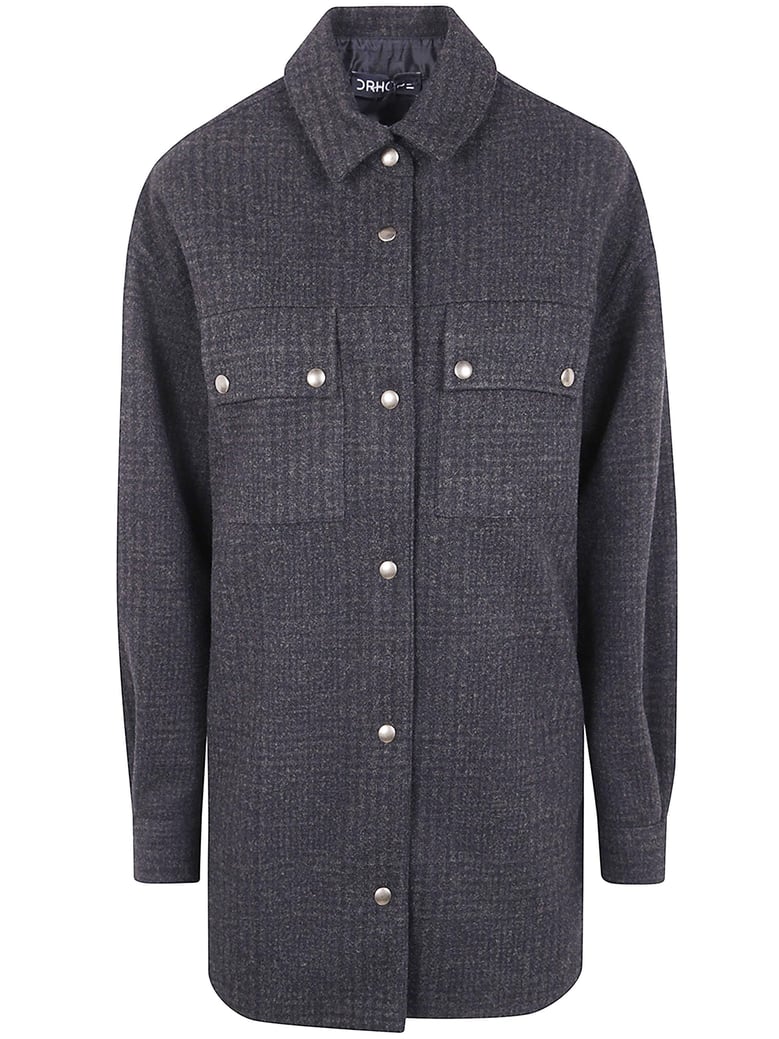 pockets shirt jacket by Selfnex