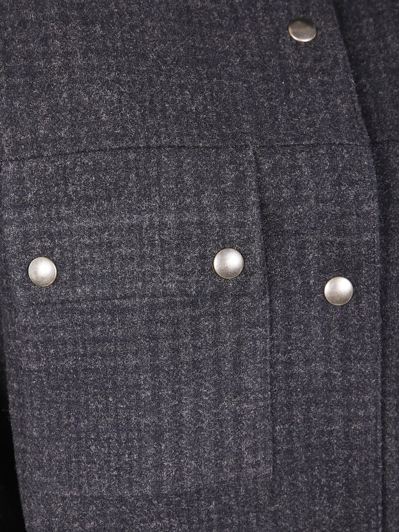 pockets shirt jacket by Selfnex
