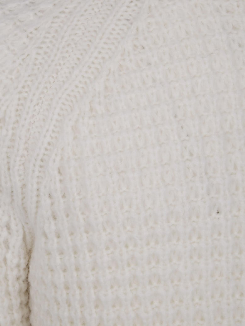 military stitch long sleeves turtle neck sweater by Selfnex