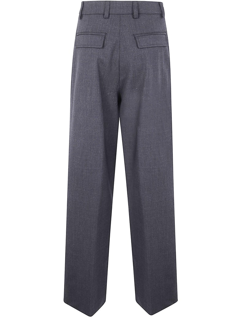 axel wool polyester ab trousers by Selfnex