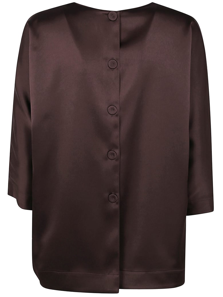 back bottons blouse by Selfnex