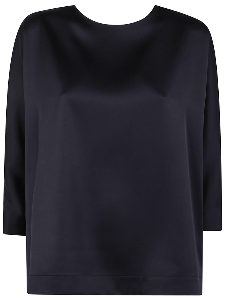 back bottons blouse by Selfnex
