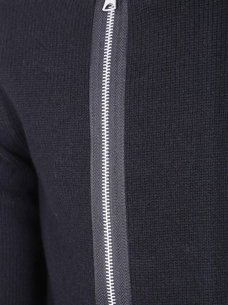 wool knit blouson by Selfnex