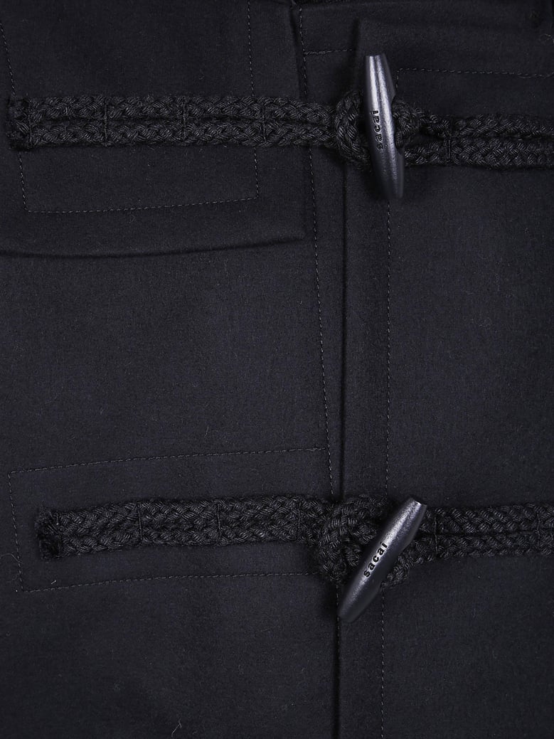 wool melton blouson by Selfnex