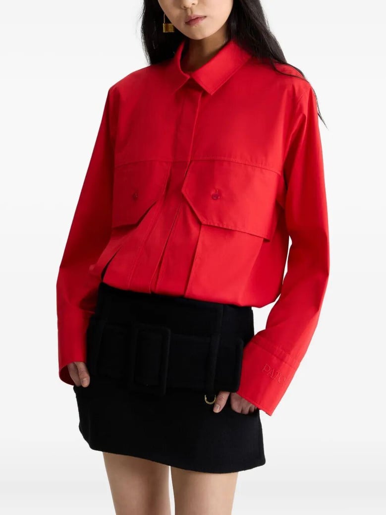 belted mini skirt by Selfnex
