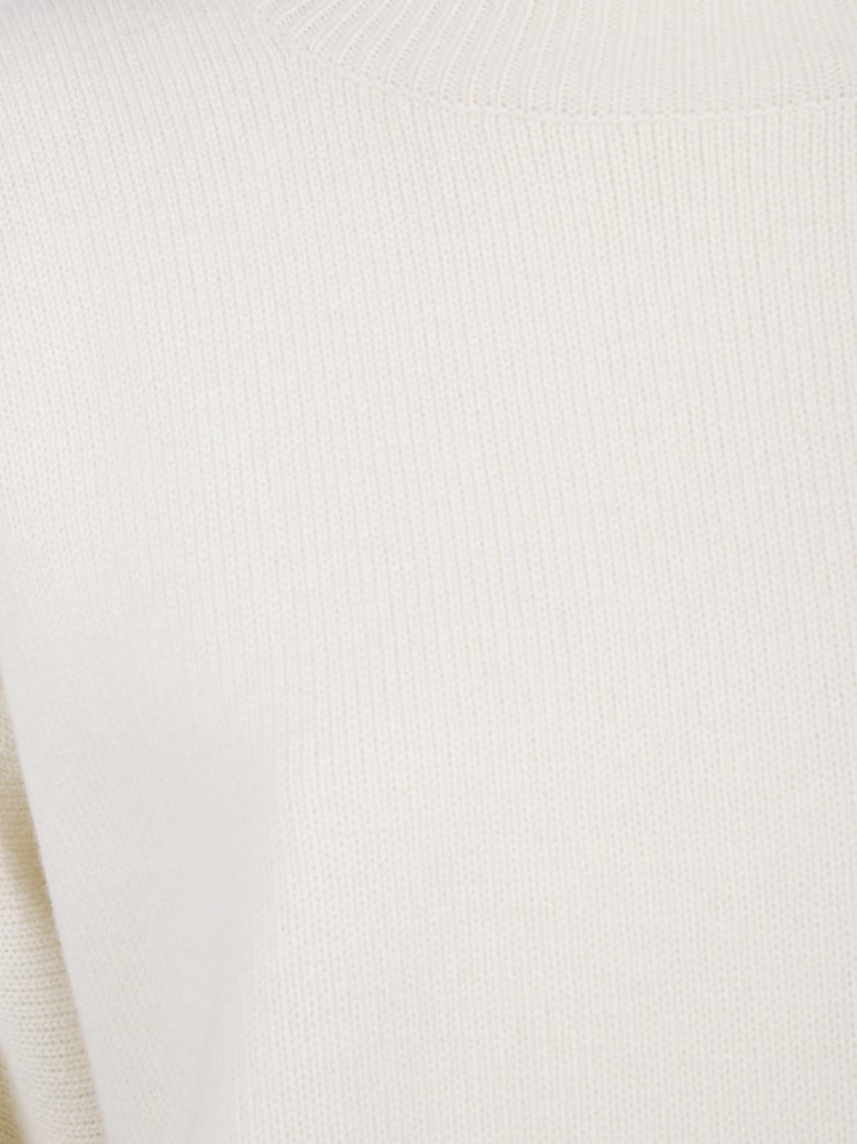 high neck long sleeves padded details jumper by Selfnex