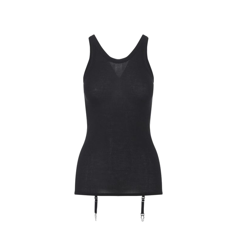 seamless with suspenders top by Selfnex