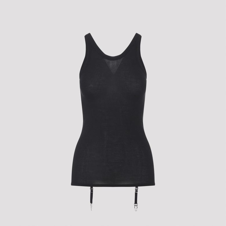 seamless with suspenders top by Selfnex
