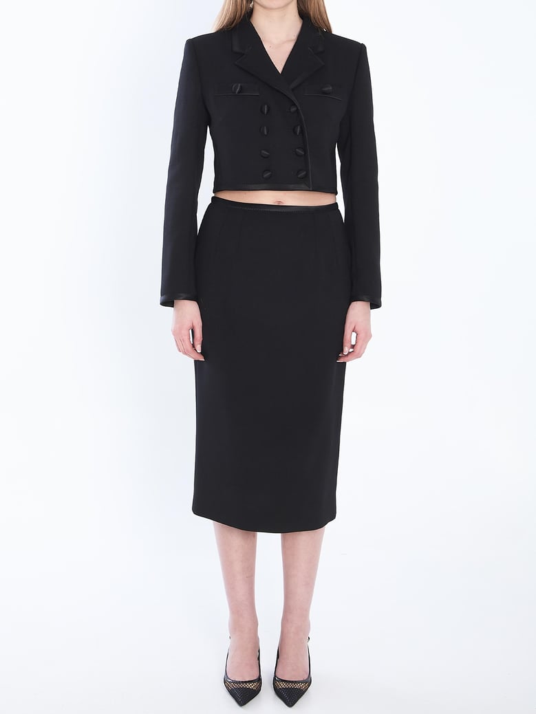 pencil longuette skirt by Selfnex
