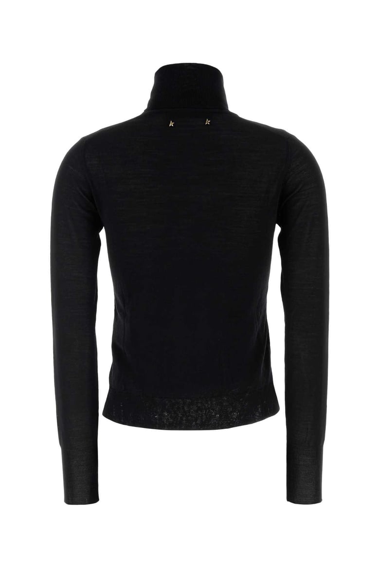 worn effect wool sweater by Selfnex