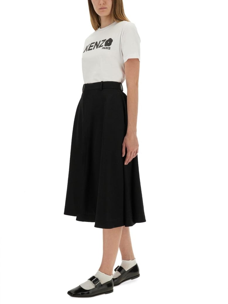 white t-shirt with print by Selfnex