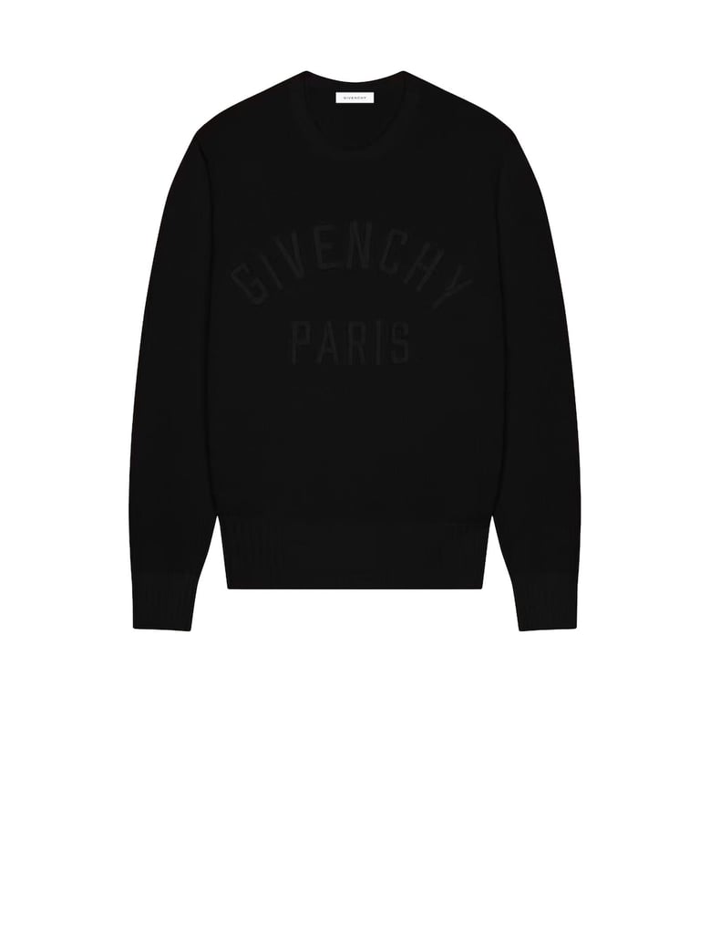 black cotton sweater by Selfnex