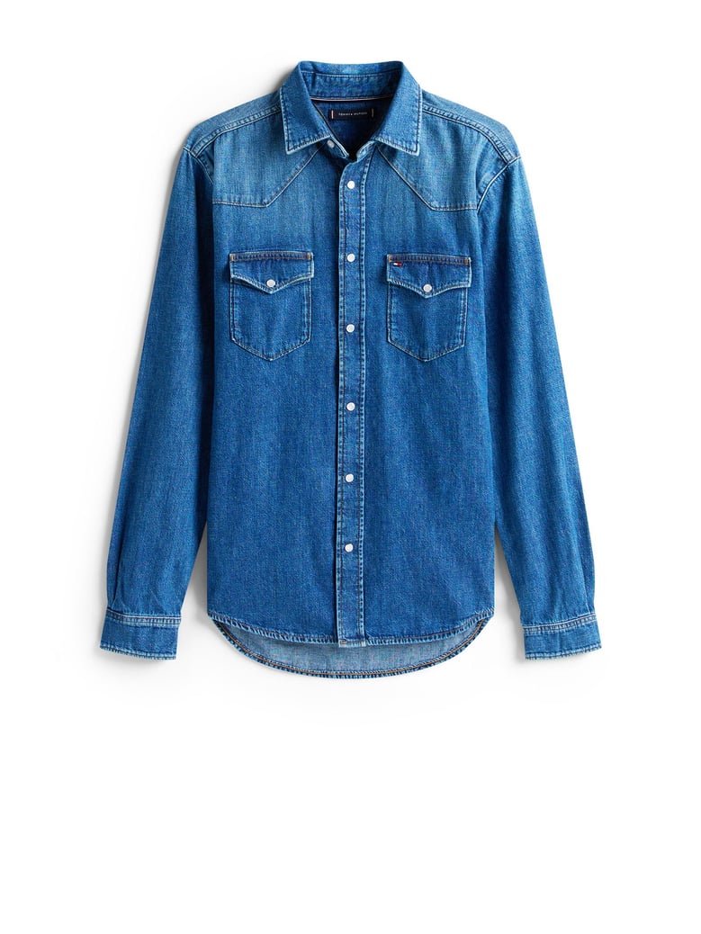 shirt in denim denim by Selfnex